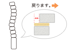 戻ります。